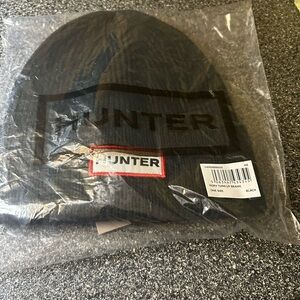 Hunter Black Knit Beanie